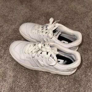 New Balance Kids White Sneakers